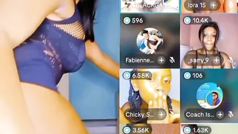 Dance nue en live sur tiktok partie 2